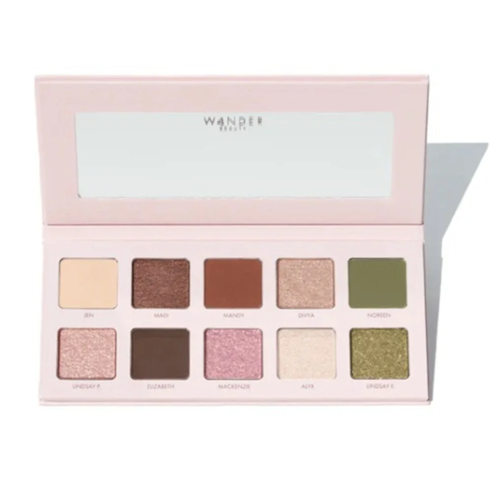 Wander Beauty Trailblazer Eyeshadow Palette Neutral‎ Shimmer Matte Makeup NIB